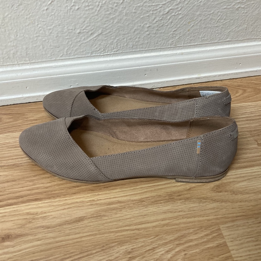 Toms Jutti Neat Flat Size 9